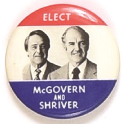 Elect McGovern and Shriver Jugate
