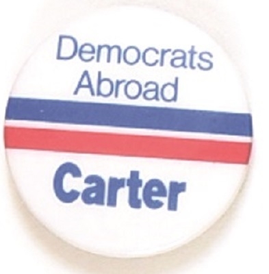 Democrats Abroad for Carter RWB