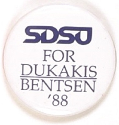 SDSU for Dukakis, Bentsen
