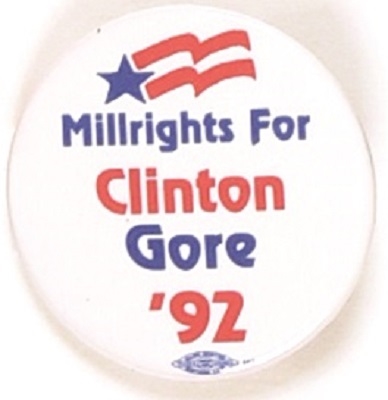 Millrights for Clinton-Gore