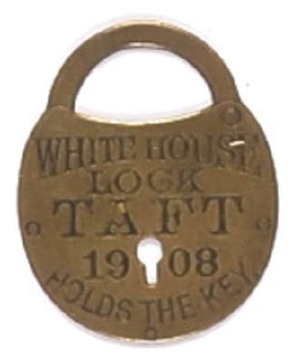 Taft White House Lock Fob