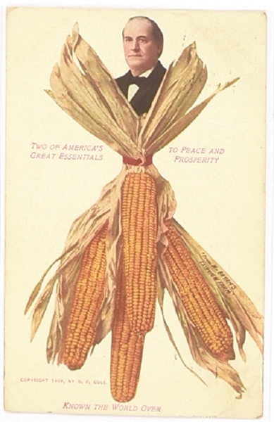 Bryan Ear of Corn Postcard