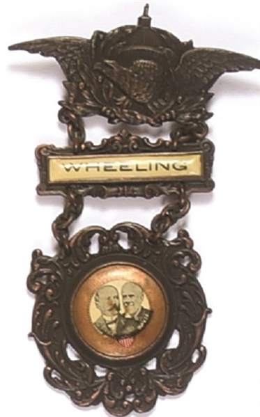 Parker, Davis Wheeling, W. Va. Badge
