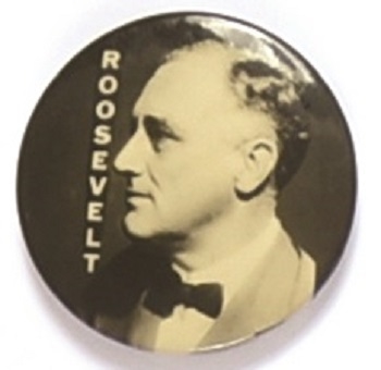 Franklin Roosevelt Profile Scarce Celluloid