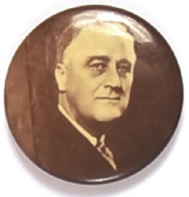 Franklin Roosevelt Sepia Celluloid, Sharper Image