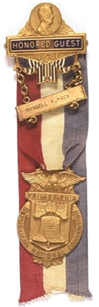 Dewey 1948 Honored Guest Convention Badge