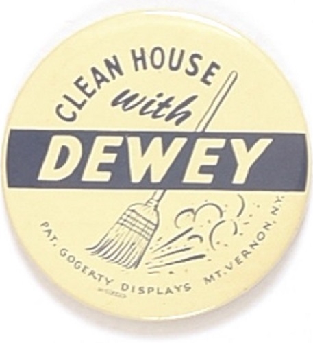 Clean House With Dewey Large Broom Celluloid