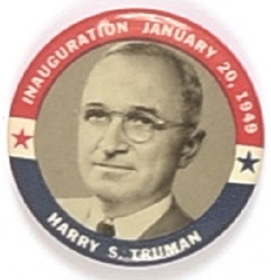 Harry Truman Inaugural Pin