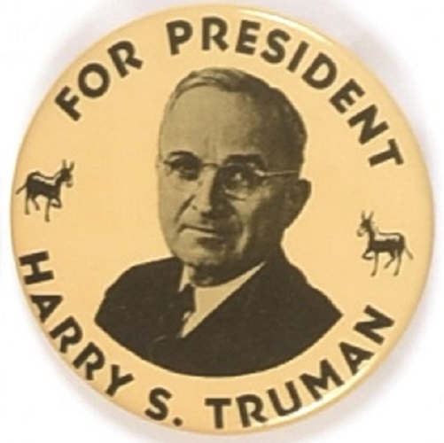 Truman for President Donkeys
