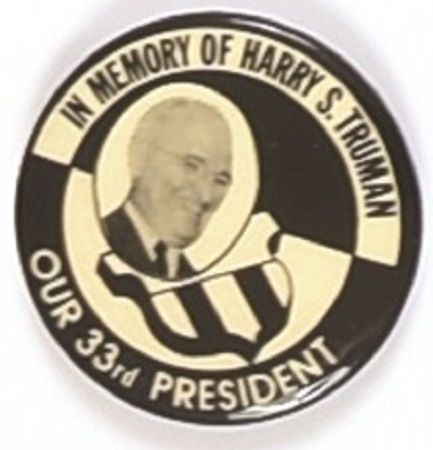 In Memory of Harry S. Truman