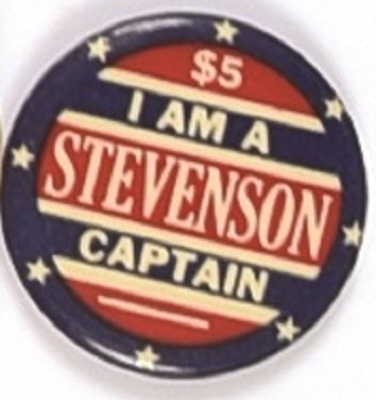 I am a Stevenson $5 Captain