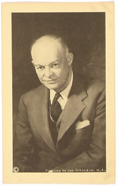 Eisenhower Portrait Postcard