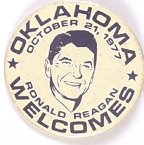 Oklahoma Welcomes Ronald Reagan