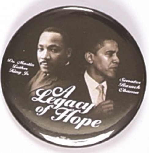 Obama, King a Legacy of Hope
