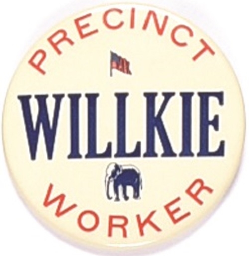 Willkie Precinct Worker