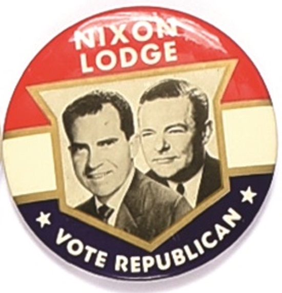 Nixon, Lodge Shield Vote Republican Jugate