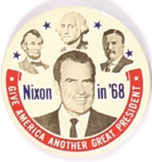 Richard Nixon Presidents Pin