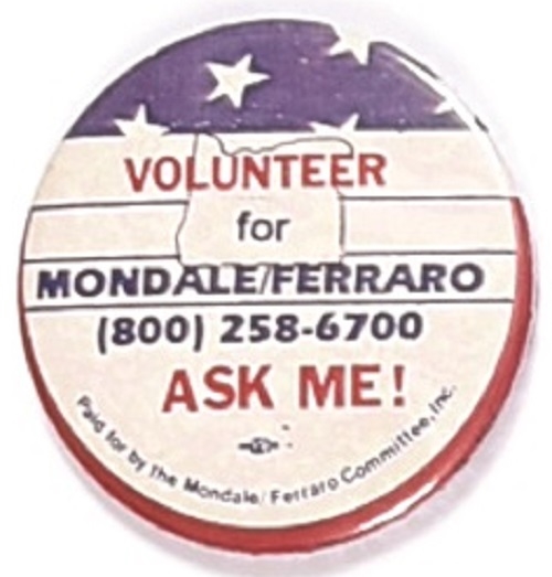 Mondale Oregon Volunteer