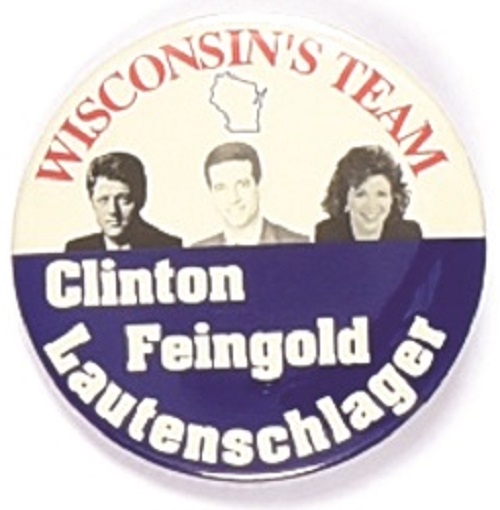 Clinton, Feingold, Lautenschlager Wisconsin Coattail