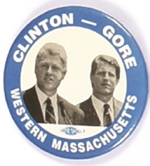 Clinton, Gore Western Massachusetts