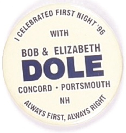Dole New Hampshire First Night