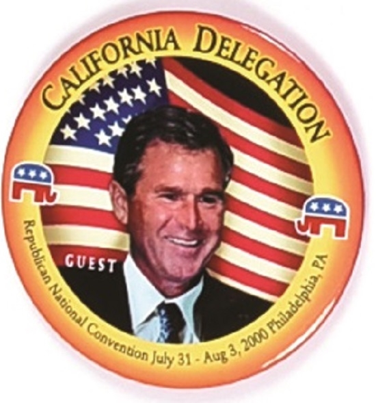 George W. Bush California Delegate