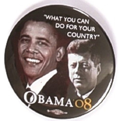 Obama, JFK What You Can Do for Your Country