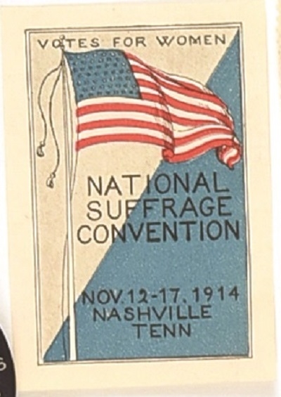 National Suffrage Convention, Nashville, Tenn., 1914 Stamp