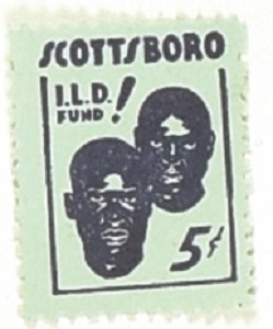 Scottsboro Boys Five Cent Stamp