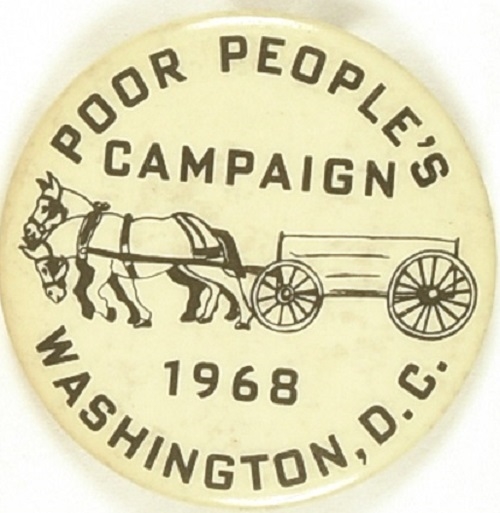 Poor People’s Campaign Horse and Wagon Pin