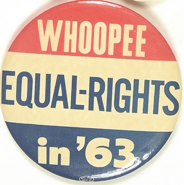 Whoopee! Equal Rights in ’63