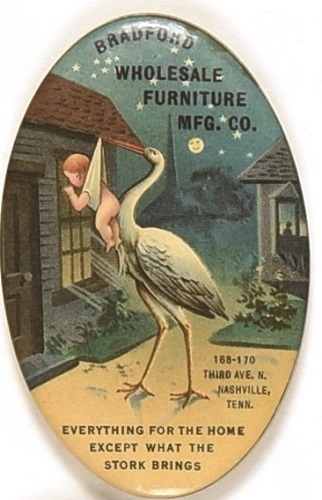 Bradford Furniture Co. Stork Mirror