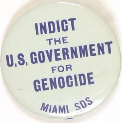 Miami SDS Indict the Government for Genocide