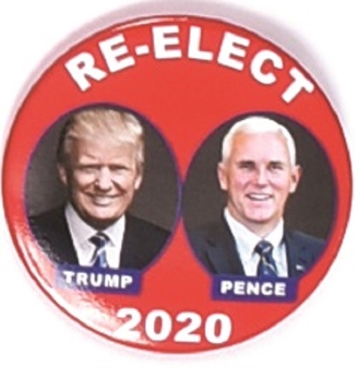Re-Elect Trump and Pence Jugate