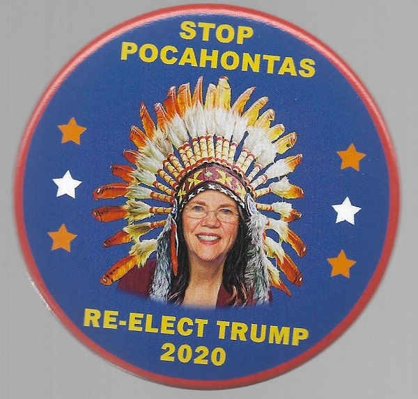 Anti Warren Pocahontas Blue Version