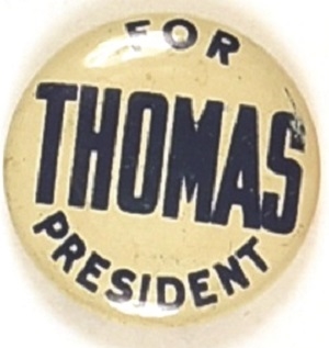 Norman Thomas for President Litho