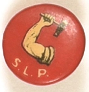 Socialist Labor Party Arm and Hammer Stud