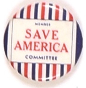 Save America Committee Member Pin