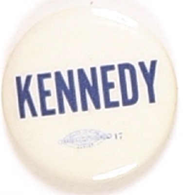 Robert Kennedy Celluloid Made in Denver