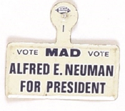 Vote MAD Vote Alfred E. Neuman