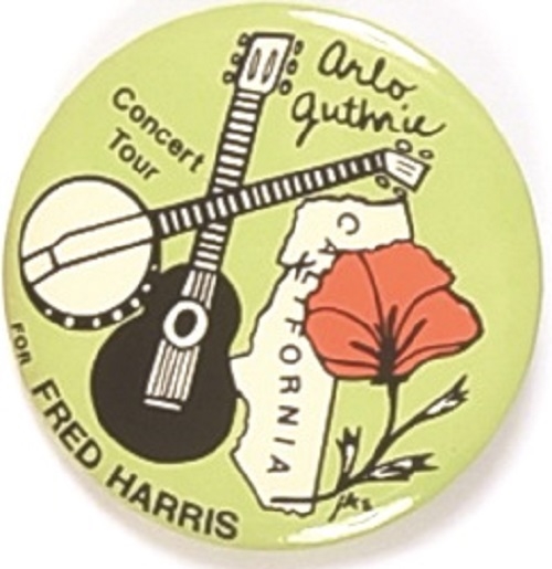 Fred Harris, Arlo Guthrie California Concert Tour