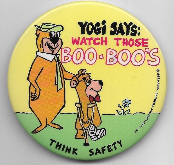Yogi Bear and Boo-Boo Think Safety
