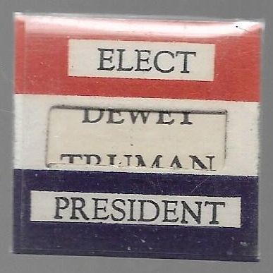 Truman, Dewey Mechanical Pin