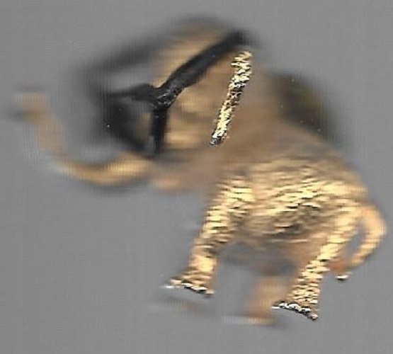 Goldwater Elephant Jewelry Pin 