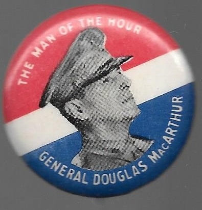 Gen. MacArthur Man of the Hour 