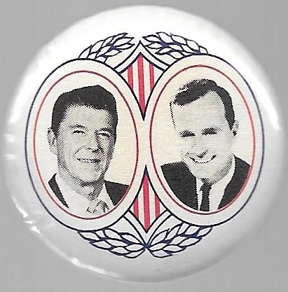 Reagan, Bush 1980 White Jugate 