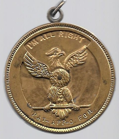 McKinley "Broken Eagle" Mechanical Medal 