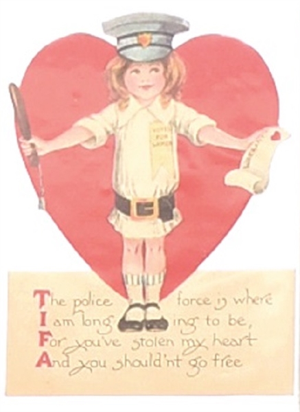 Suffrage Valentine Card