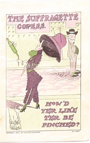 The Suffragette Copess Postcard