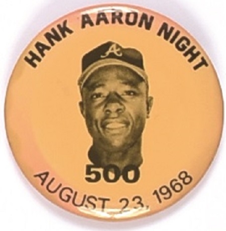 Hank Aaron Night 500 Home Runs